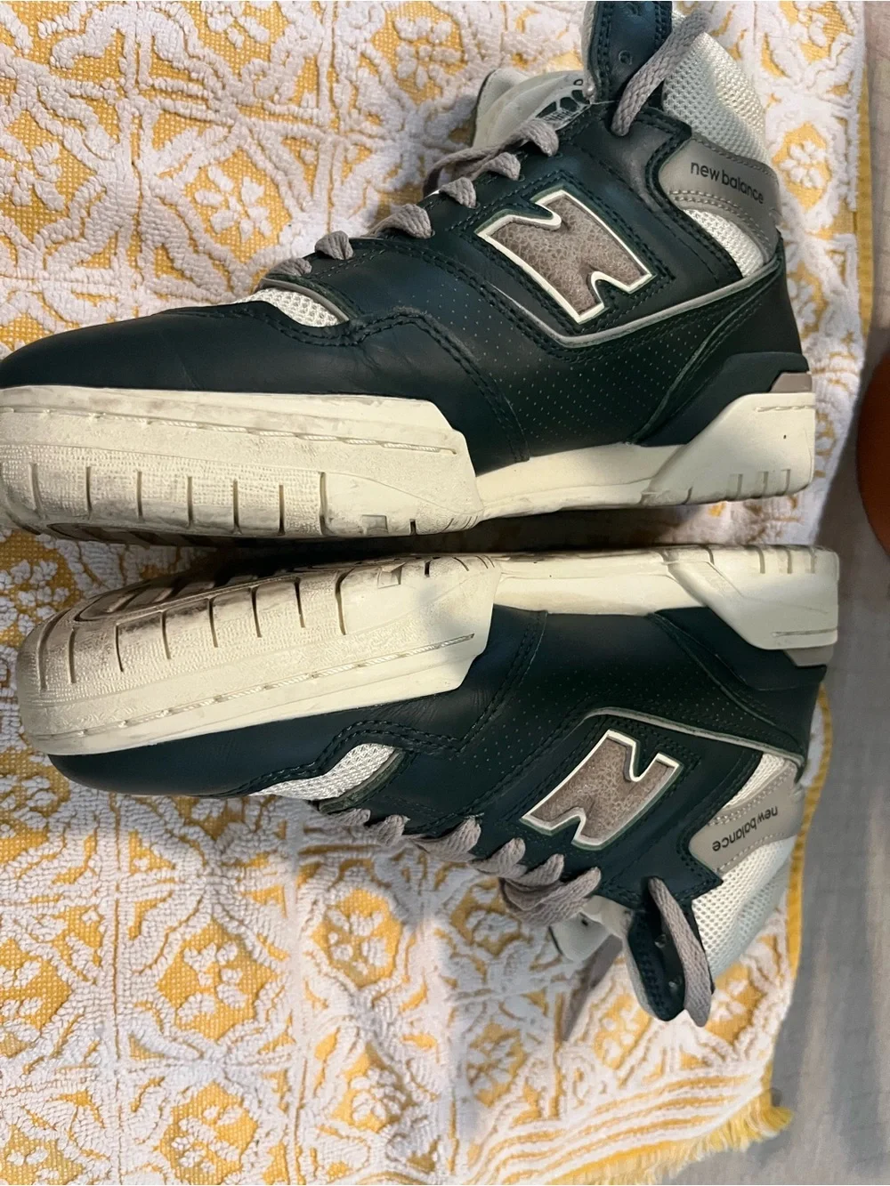 2022 Aimé Leon Dore x New Balance 650R 'Green Grey' Sneakers US SZ 6.5